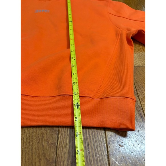 New Esprit Orange Sweatshirt Pullover Long Sleeve Womens Casual Comfy Top - Picture 4 of 8